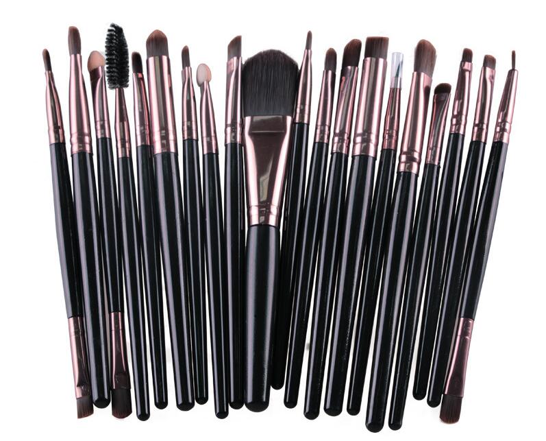 Product Image for 20-pack Sminkborstar - Roséguld