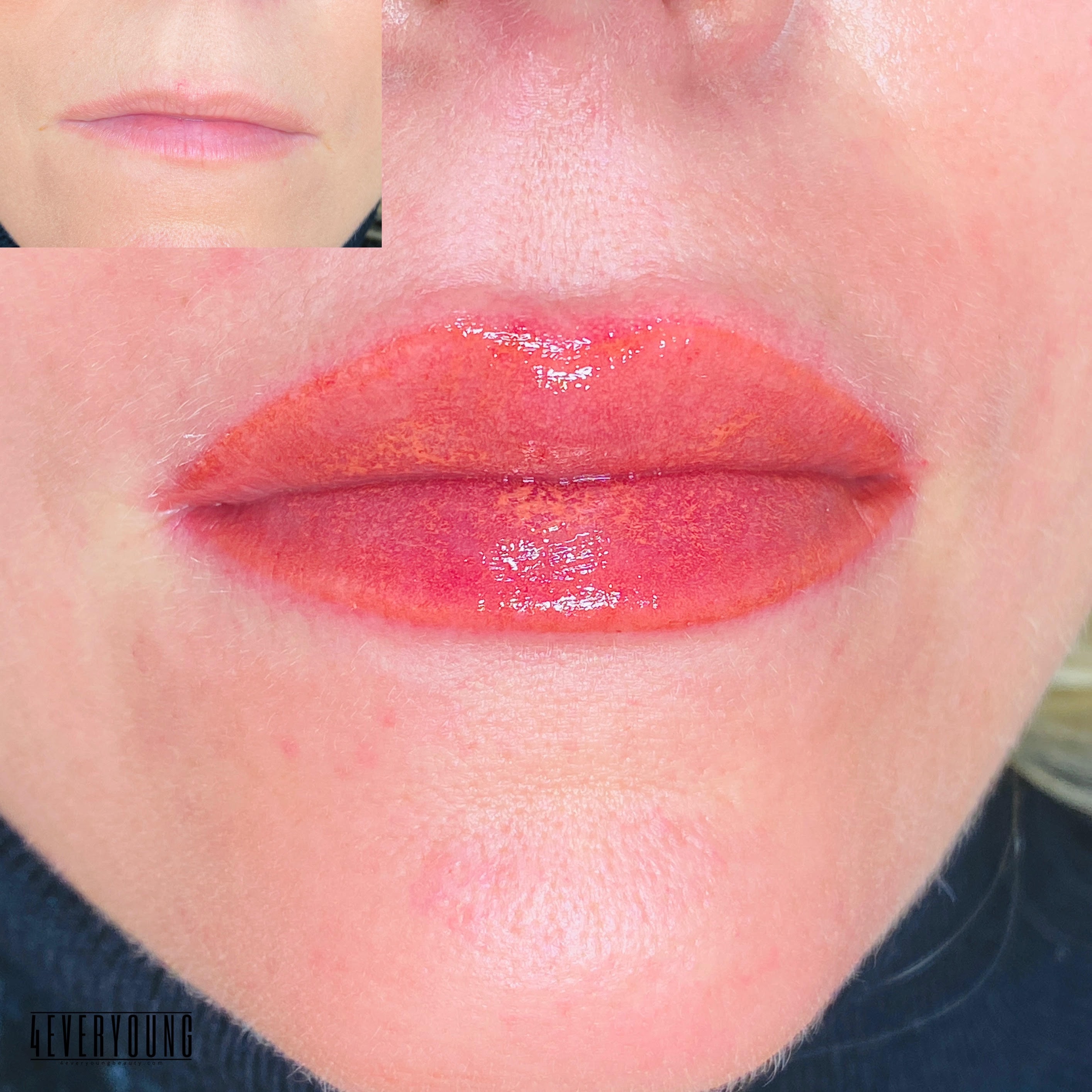 Nano lips läppigmentering hos 4ever Young Beauty (4 av 5)