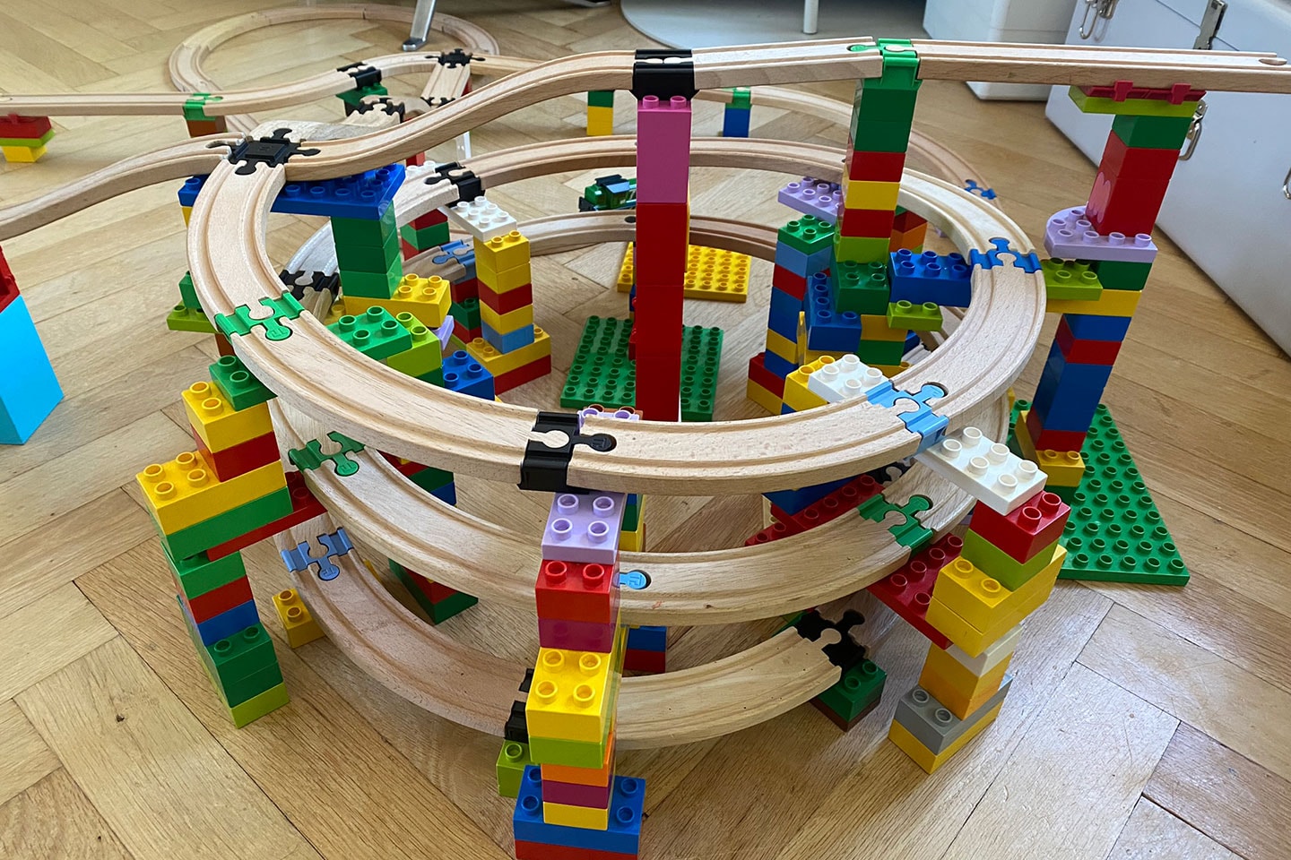 Toy2 Track Connector set flerfärgad XL 44 delar (17 av 27)
