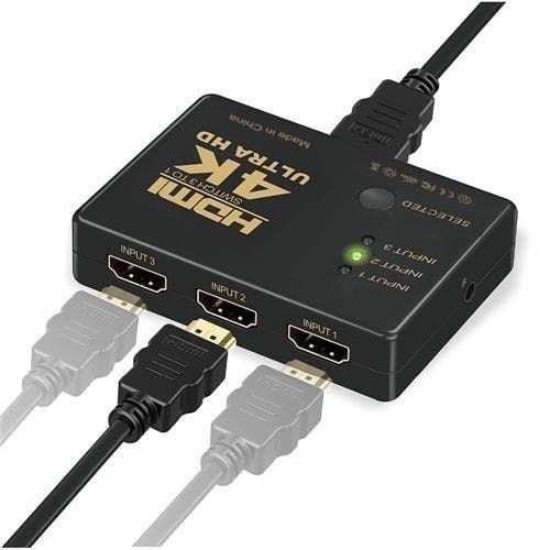 HDMI Switch 3+1 - 4K - Fjärrkontroll (5 av 8)