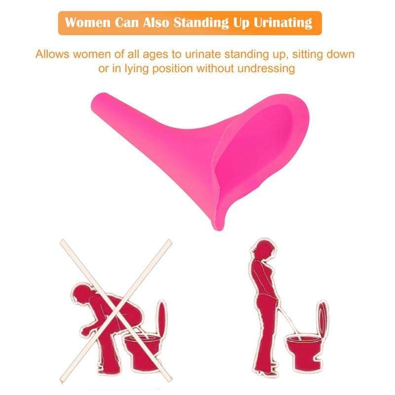 Pissoar för Kvinnor - Portabel - Urintratt, Urinal, Kisstratt (6 av 7)