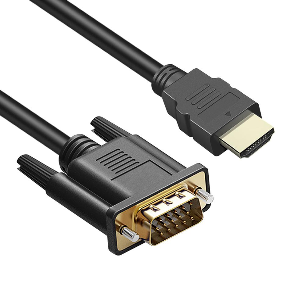 HDMI till VGA-kabel 1,8 m / Adapter 1080p