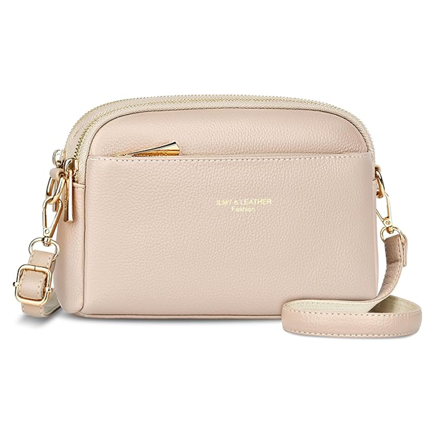Retro Crossbody-veske i skinnimitasjon