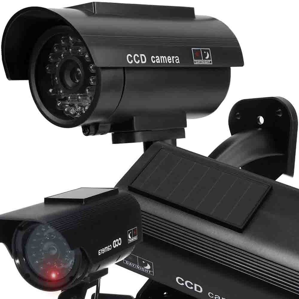 Dummy overvåkingskamera med IR LED og blinkende diode