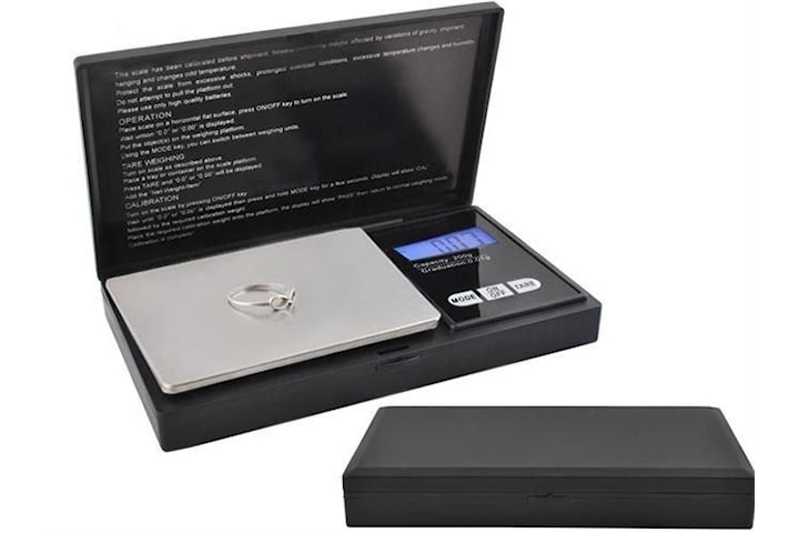 Professional Pocketvåg / Digitalvåg 0.01g-200g