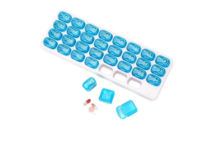 Smart pilleboks med 31 rom