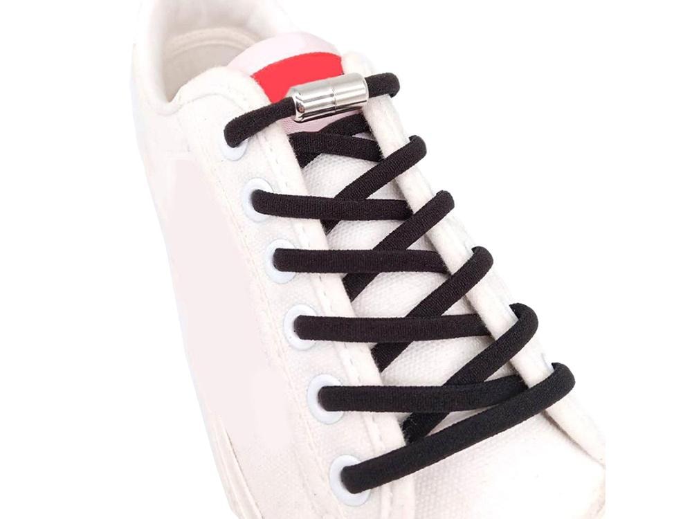 Elastiska skosnören utan knut - Passar alla skor - Upp till 100cm (1 av 8)
