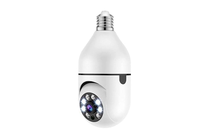 Säkerhetskamera glödlampa Rörelsedetektering WiFi IP-kamera