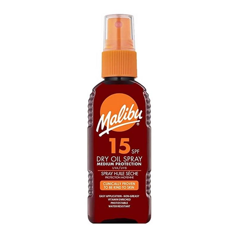 Product Image for Malibu Dry Oil Spray SPF15 100ml