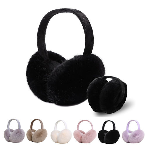 Product Image for Øreklokker i fuskepels for dame