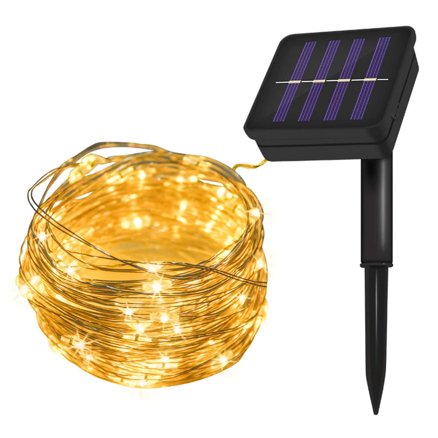 LED solar ljusslinga 100/200 lampor (1 av 5)