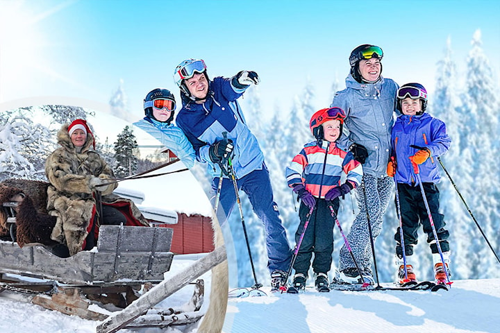 Fira jul, nyår eller trettonhelgen på Hassela Ski Resort