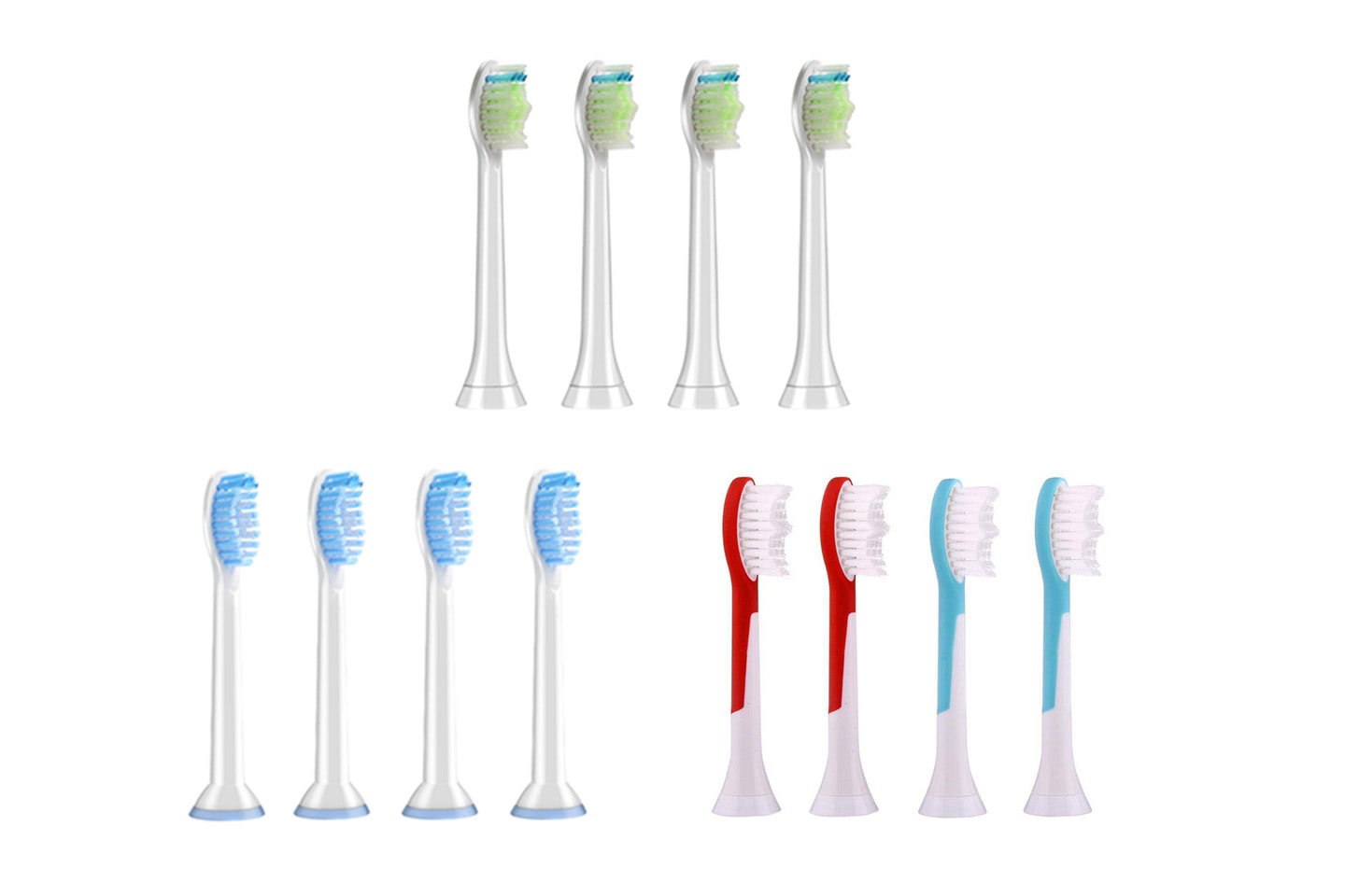 Tannbørstehode kompatibelt med Philips Sonicare (4 av 5)