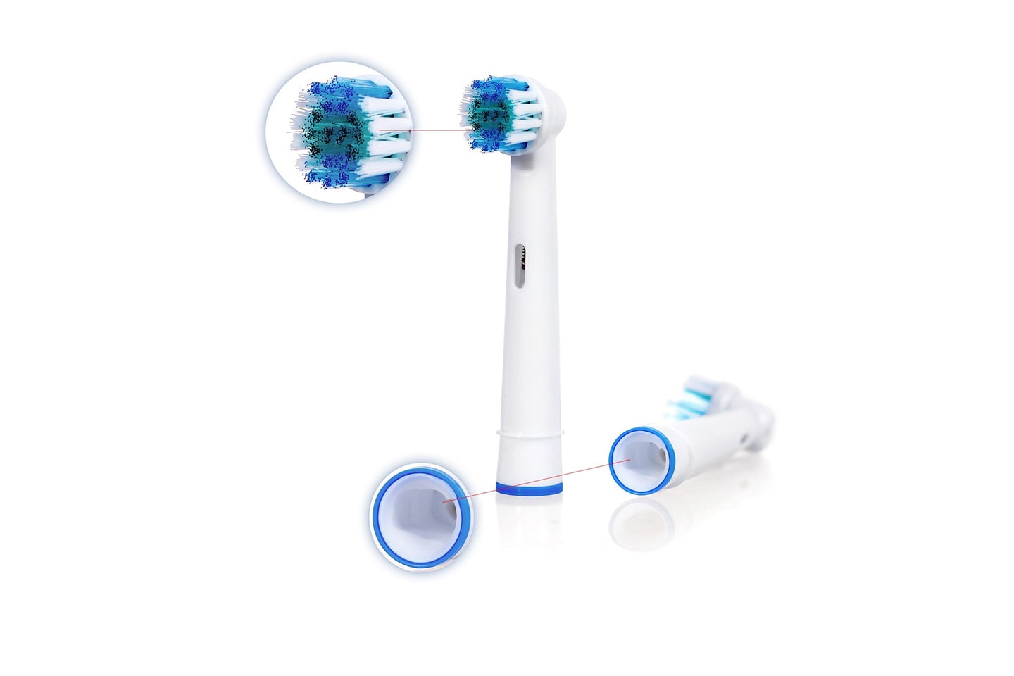OVIVO tannbørstehoder kompatible med Oral-B (4 av 7)