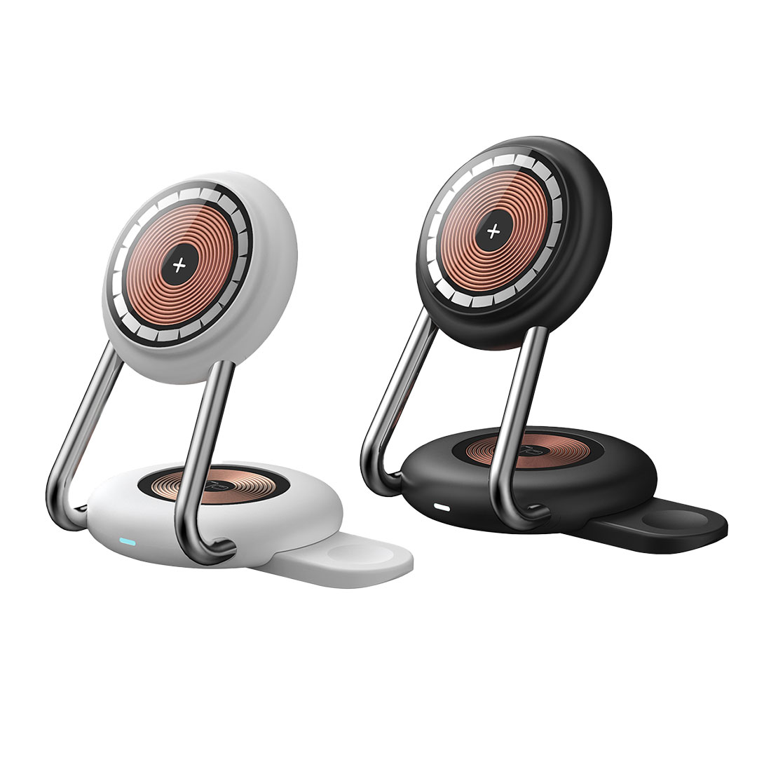 Magnetisk trådlös snabbladdare 3i1