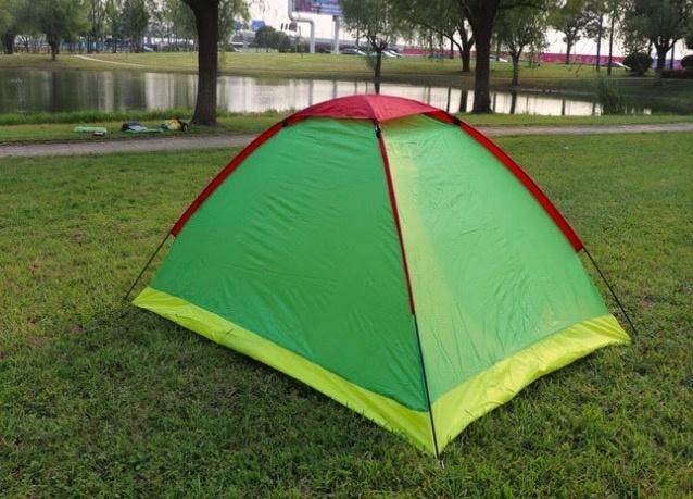 Tält för 3-4 personer (Grönt) (2 av 4)