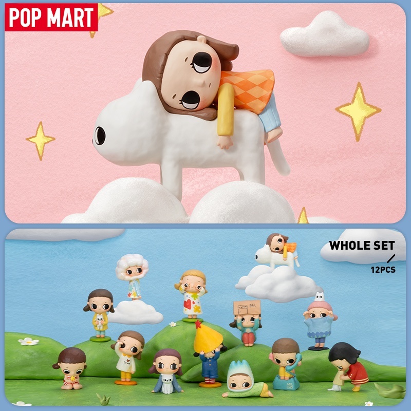 Product Image for POP MART Nyota's Fluffy Life Series Mystery Box 1PC/12ST POPMART Blind Box Actionfigur Söt leksak Födelsedagspresent