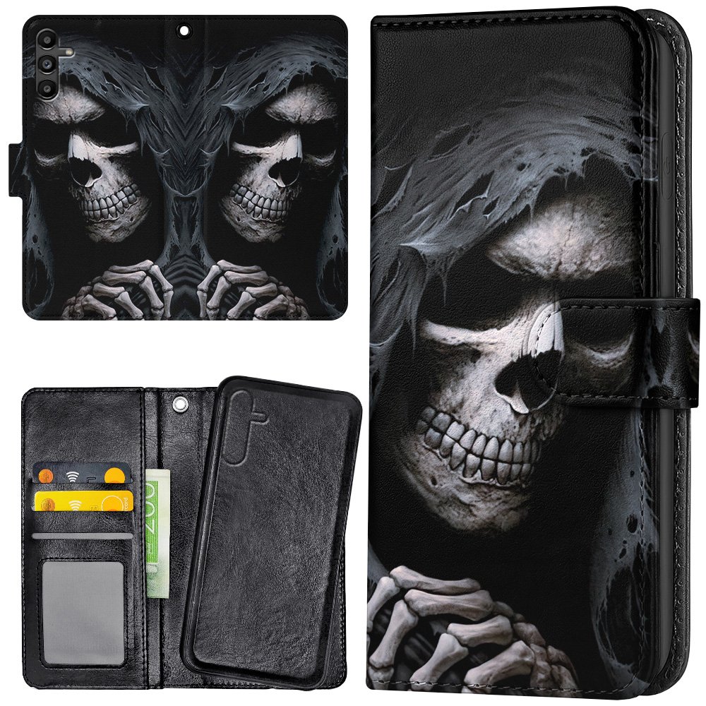 Lommebok Deksel Grim Reaper for Samsung Galaxy A56 5G