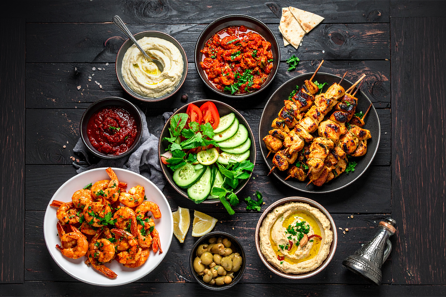 11-retters Meze Tasting hos Rozana på Lørenskog