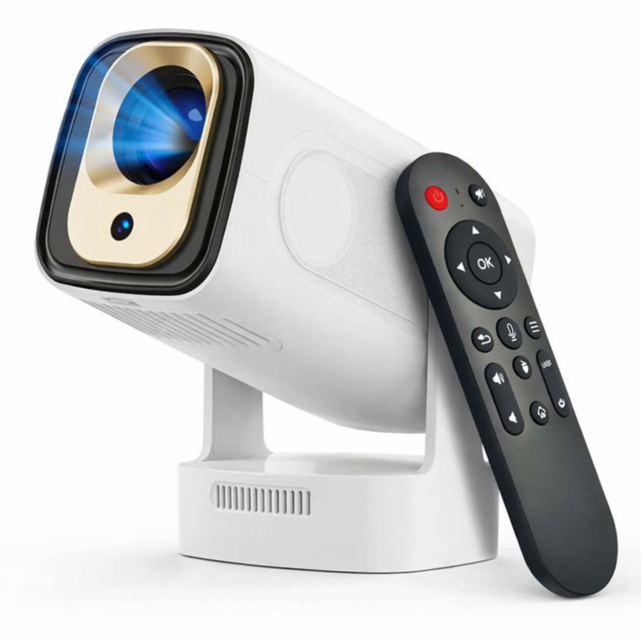 2026 HY310 Full HD 1080p Smart Projektor, Android 14, Autofokus, 4K-støtte & AirMouse