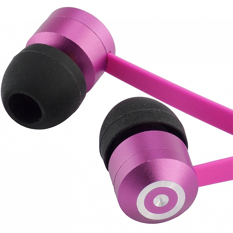 Kitsound Ribbons Stereohörlurar 3,5mm, Rosa (4 av 9)