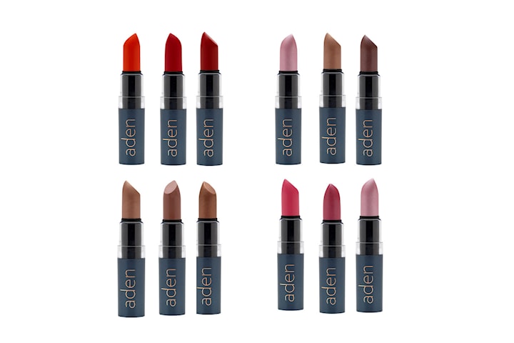 Aden makeup 3-pack hydrating lipstick