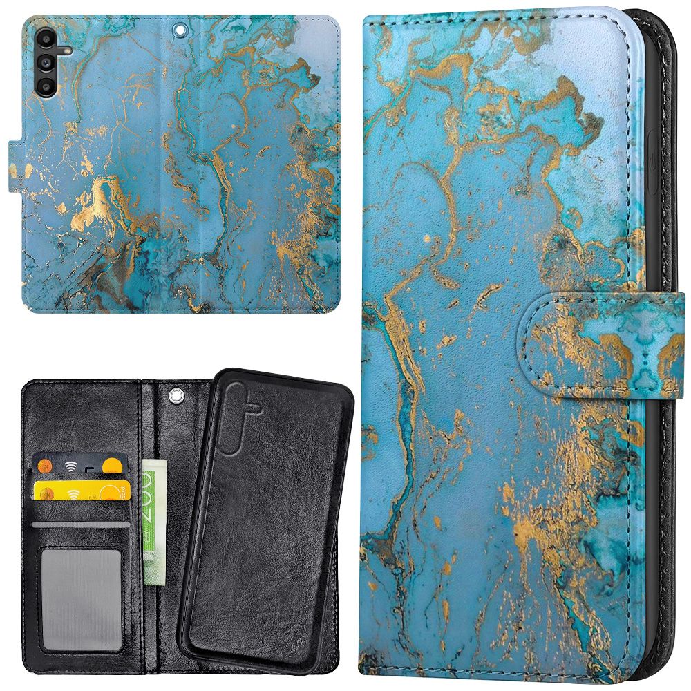 Lommebok Deksel Marmor for Samsung Galaxy S25 FE