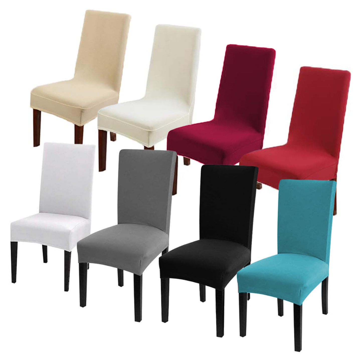 Elastiske stoltrekk med strikk