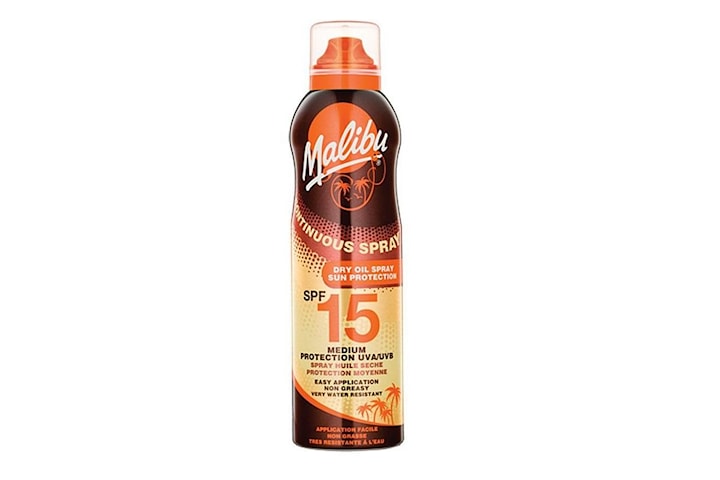 Malibu Continuous Dry Oil Spray SPF15 175ml