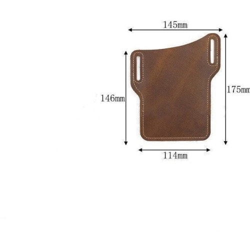 Vintage bältesväska för mobil (5 av 6)