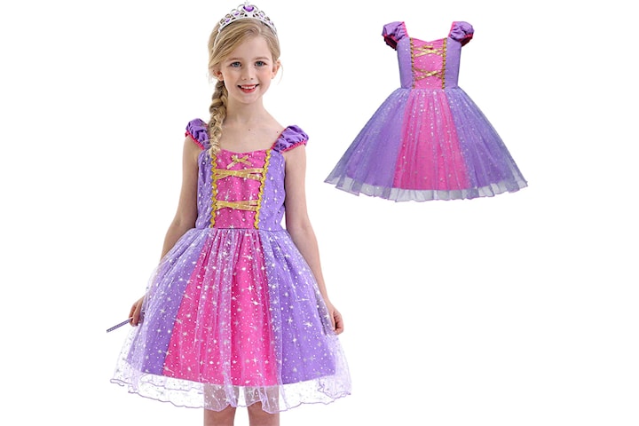 Glittrande prinsessklänning barn