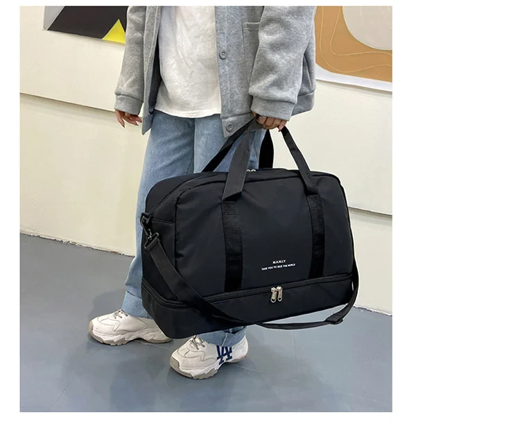 Weekendbag med avtagbar axelrem 46 x 32 x 24,8 cm (3 av 14)