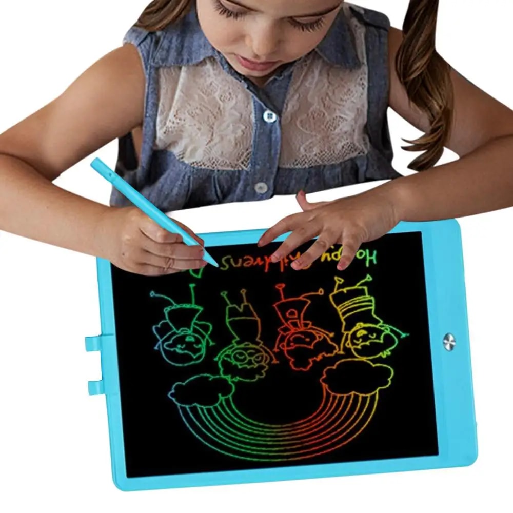 10-tums elektronisk skriv- och rittavla för barn (7 av 12)