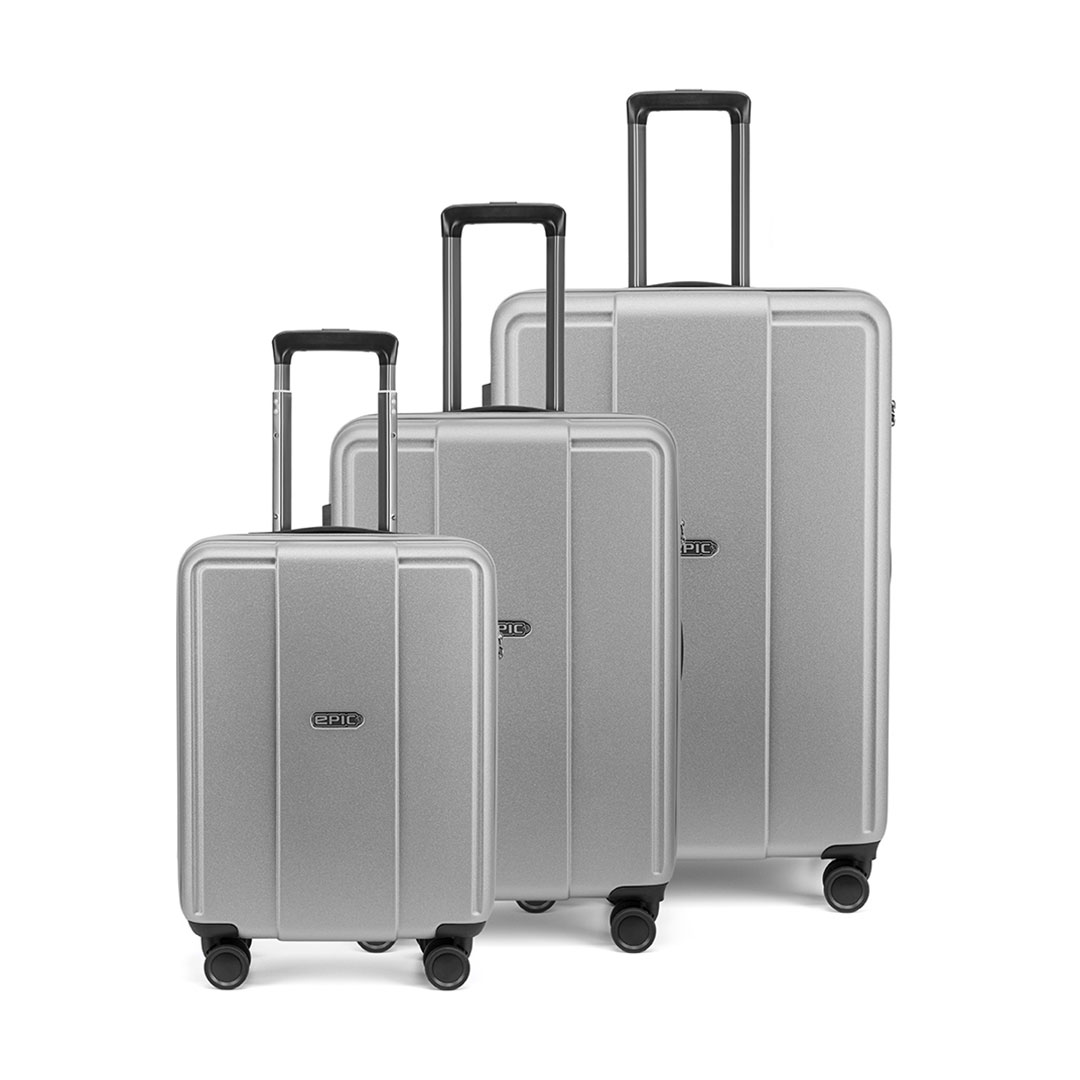 Product Image for EPIC POP 6.0 Resväska Silver 3 set, 75/65/55 cm