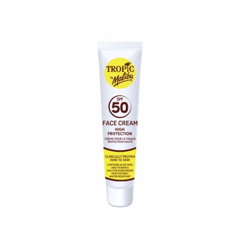 Product Image for Malibu Tropic Face Cream SPF50 40ml