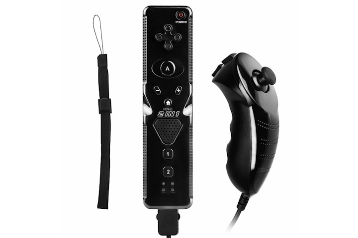 Wii Remote Plus och Nunchuk controller 6-axis