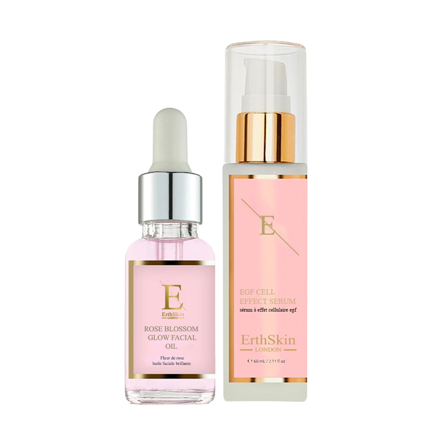 ErthSkin London - Serum och ansiktsolja för anti-age och återfuktning