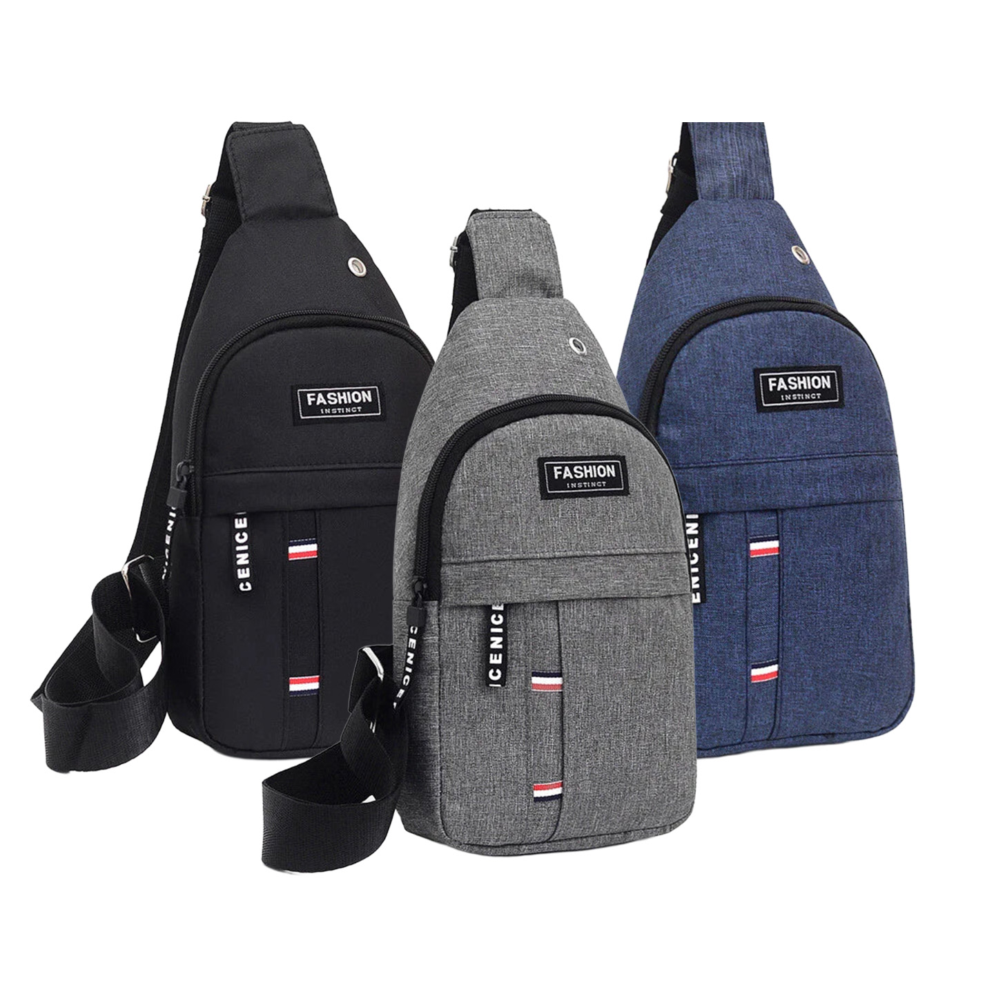 Vattentät crossbody väska, herr