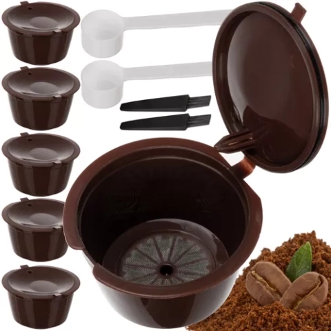 Product Image for 6-pack Återanvändbara Kaffekapslar för Nespresso och Dolce Gusto