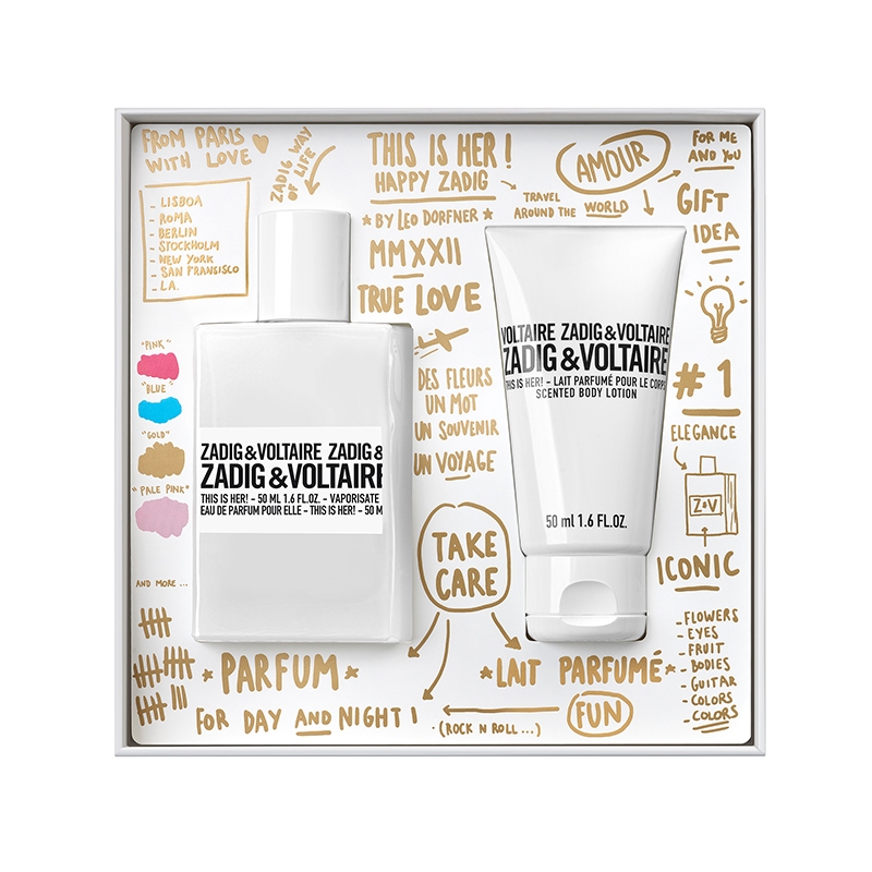 Product Image for Giftset Zadig & Voltaire This Is Her Edp 50ml + Body Lotion 50ml