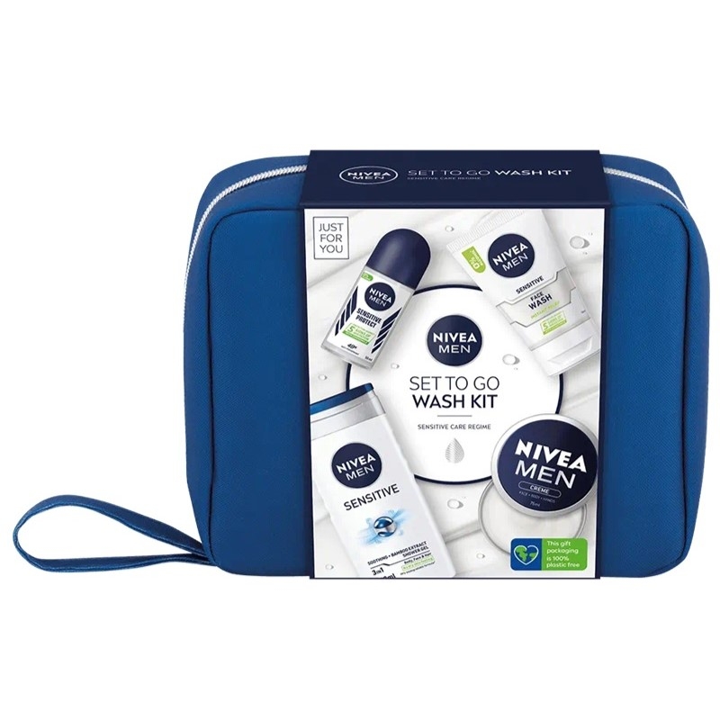 Product Image for Nivea Men To Go Wash Kit