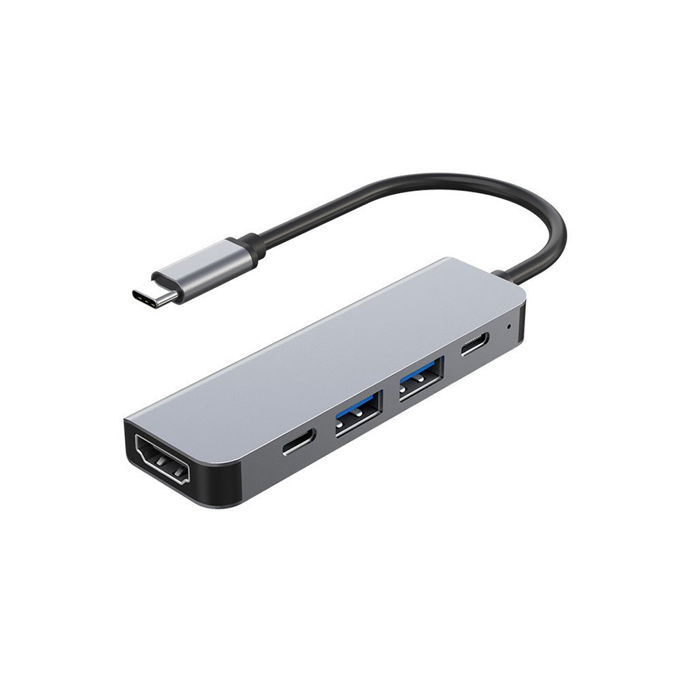 USB C Hub 5 in 1 för MacBook Pro/Air