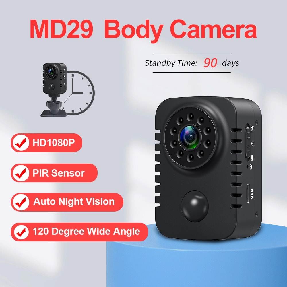 Mini Spy Kamera 1080P - Diskret Övervakning & Nattsyn (2 av 13)