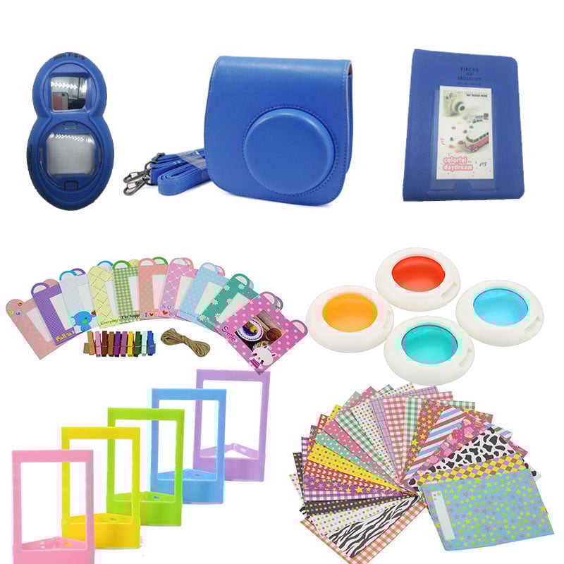 Product Image for Tilbehørssett for Fujifilm Instax Mini 8 / 9 - Cobolt Blue