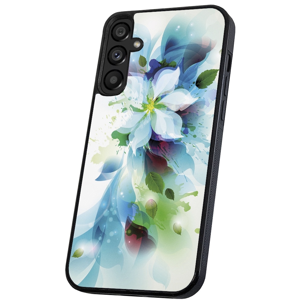Mobildeksel Blomst for Samsung Galaxy S25