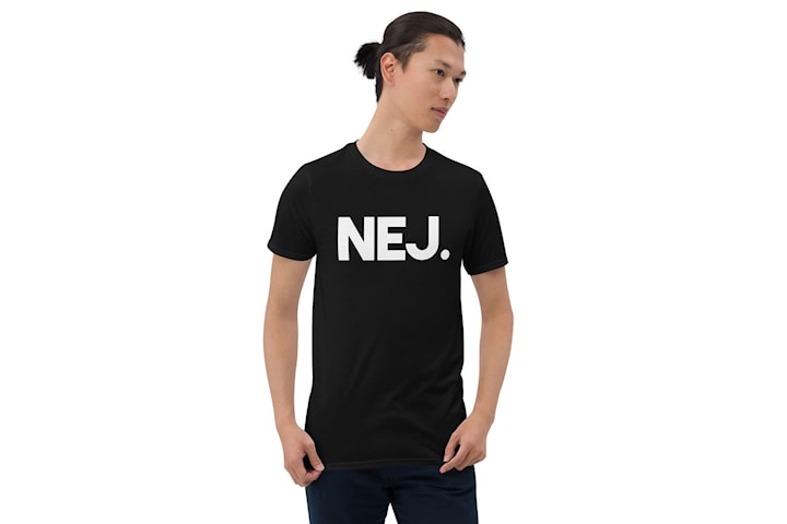 T-shirt Unisex "Nej"