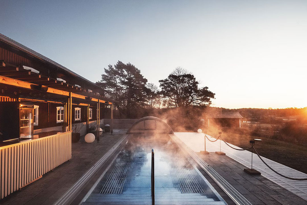 1 natt för 2 med spa och frukost på Fågelbro Säteri på Värmdö