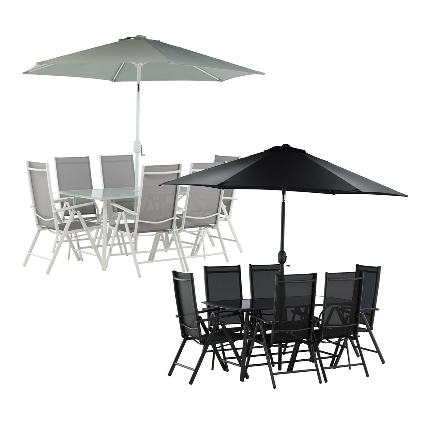 Venture Home Brekki matgrupp med parasoll (1 av 5)