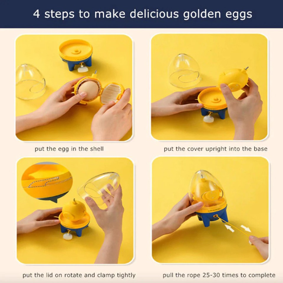Äggmixer - blanda äggulan och äggvitan (4 av 7)