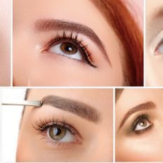 Ögonbrynsplockning inkl. färg och trådning hos Hair Beauty (4 av 5) (5 av 5)